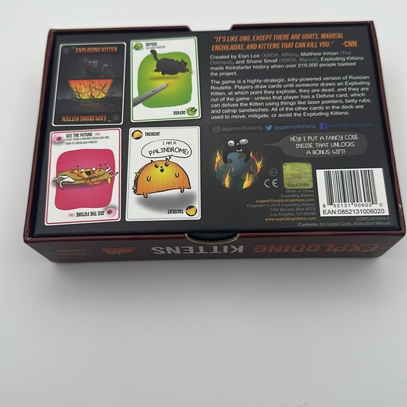 New Exploding Kittens Card Game - Picture 4 of 4